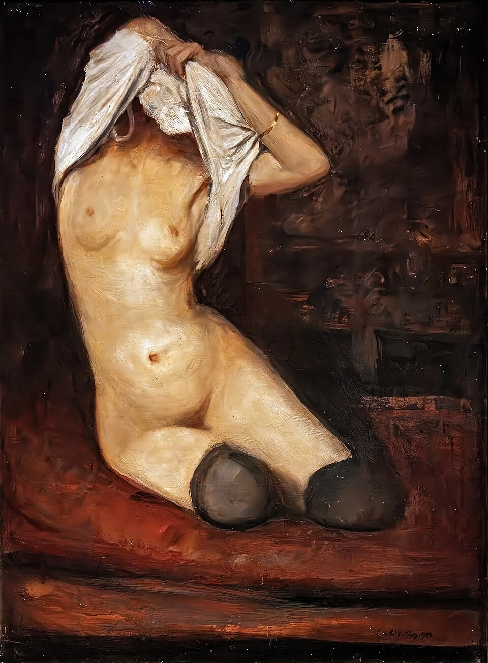 Donna che si spoglia (1922)